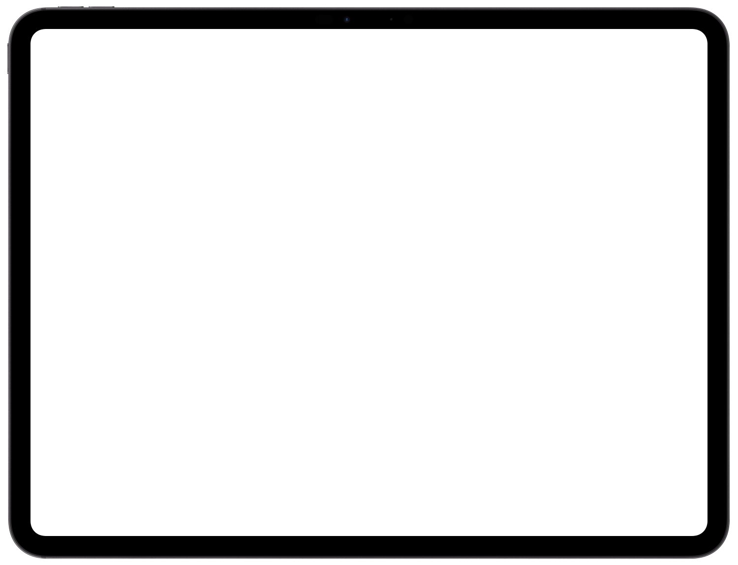 iPad Pro 13 - M4 - Space Gray - Landscape